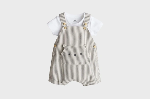 Kids’ knit cotton baby rompers from Bangladesh exporter