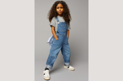 Kids’ denim overalls from Bangladesh exporter for global brands