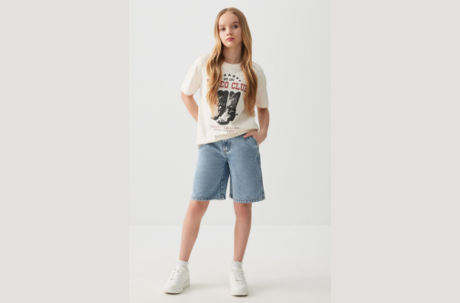 Kids’ denim shorts from Bangladesh exporter for global brands