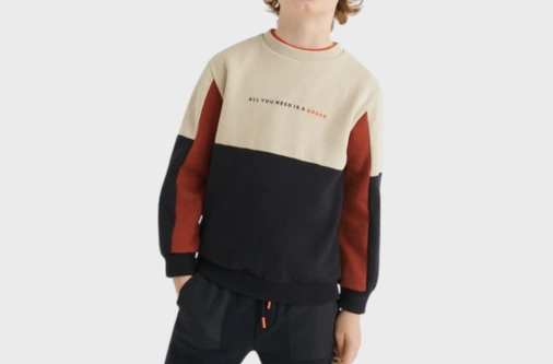 Kids’ knit sweatshirts from Bangladesh exporter for global brands