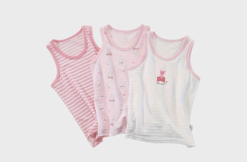 Kids’ knit tank tops from Bangladesh exporter for international markets