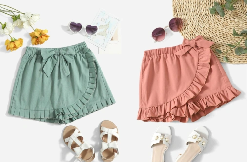 Kids’ woven shorts from Bangladesh exporter for global brands