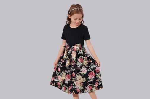 Kids’ woven skirts from Bangladesh exporter for global brands
