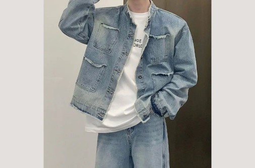 Men’s denim jackets from Bangladesh exporter for global brands