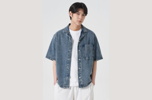 Men’s denim shirts from Bangladesh exporter for global brands