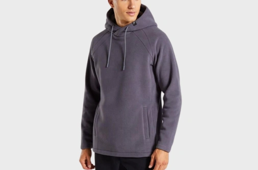 Men’s pullover and zip-up knit hoodies from Bangladesh exporter