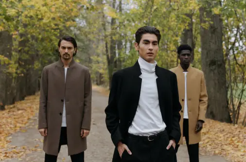 Men’s woven coats and overcoats from Bangladesh exporter for global brands