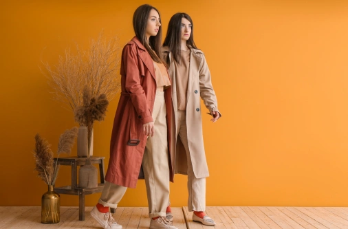 Women’s woven coats sourced from Bangladesh for global brands