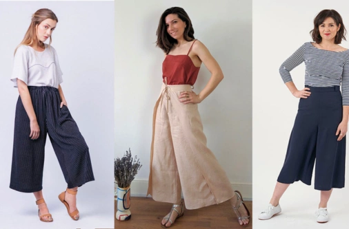 Women’s woven culottes sourced from Bangladesh for global brands